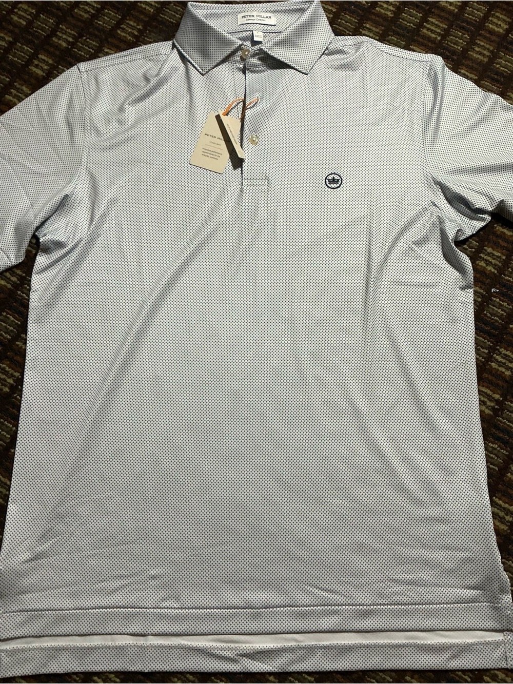 Peter Millar Polo Ninja Star Brand Nw Fall ‘26 Release NWT Small Style#MF26EK28S